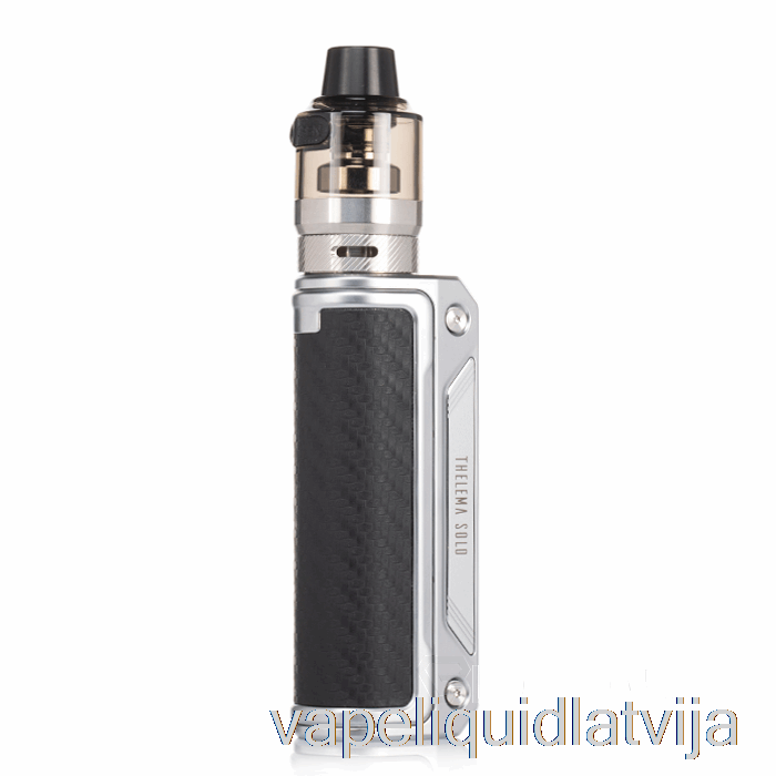 Pazaudēts Vape Thelema Solo 100w Starter Kit Ss / Oglekļa šķiedras Vape šķidrums